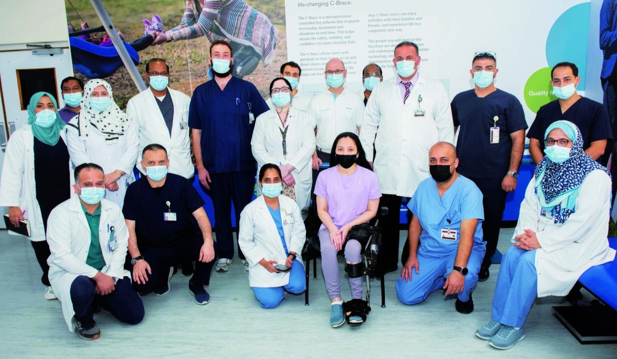 HMC Introduces Hi-Tech Device for Lower Limbs Straightening at the Prosthetics Department